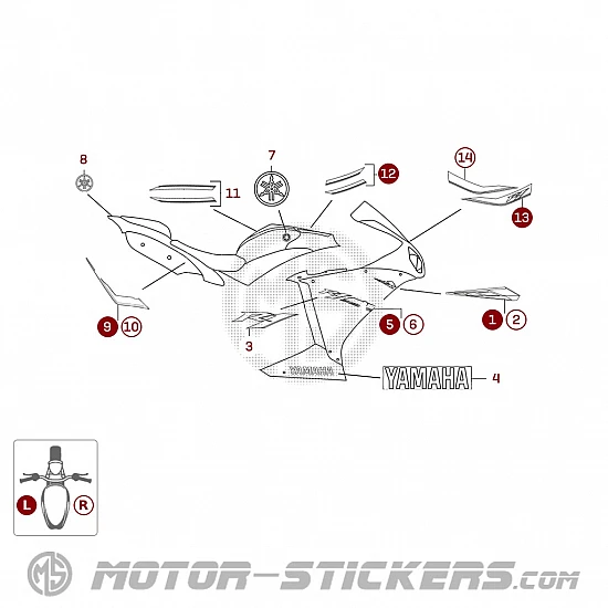 Yamaha YZF R1 2012