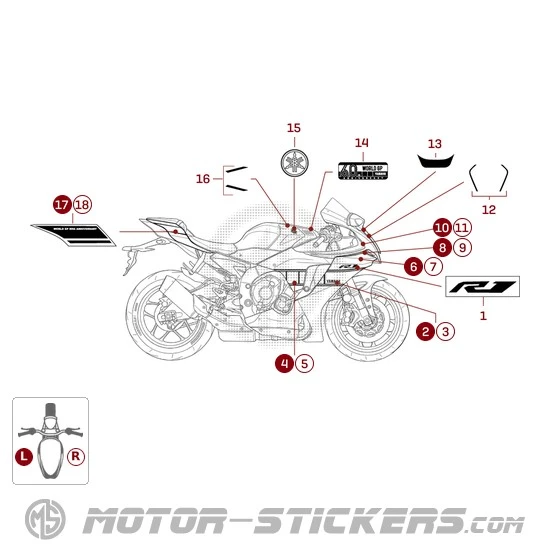 Yamaha YZF-R1 World GP 60th Anniversary 2022