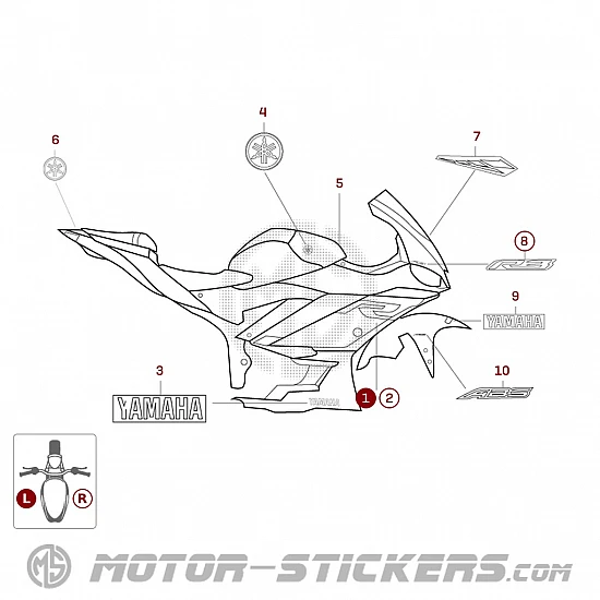 Yamaha YZF R3 2019