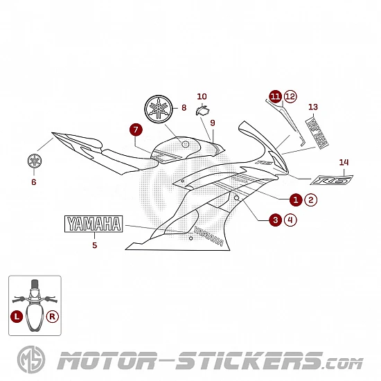 Yamaha YZF R6 2012