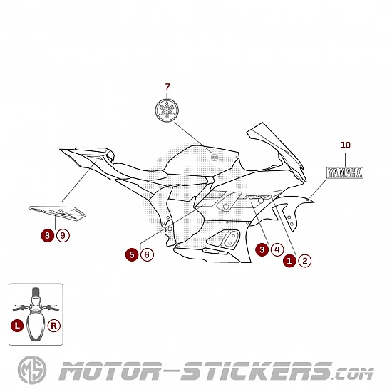 Yamaha YZF R7 2024