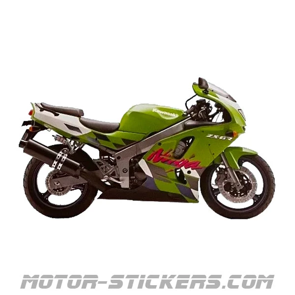 6.四季フレークシール Fairings ABS | ZX-6R 2026 To 2024 - Decals