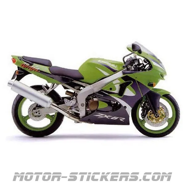 Kawasaki ZX-6R 1999 decals