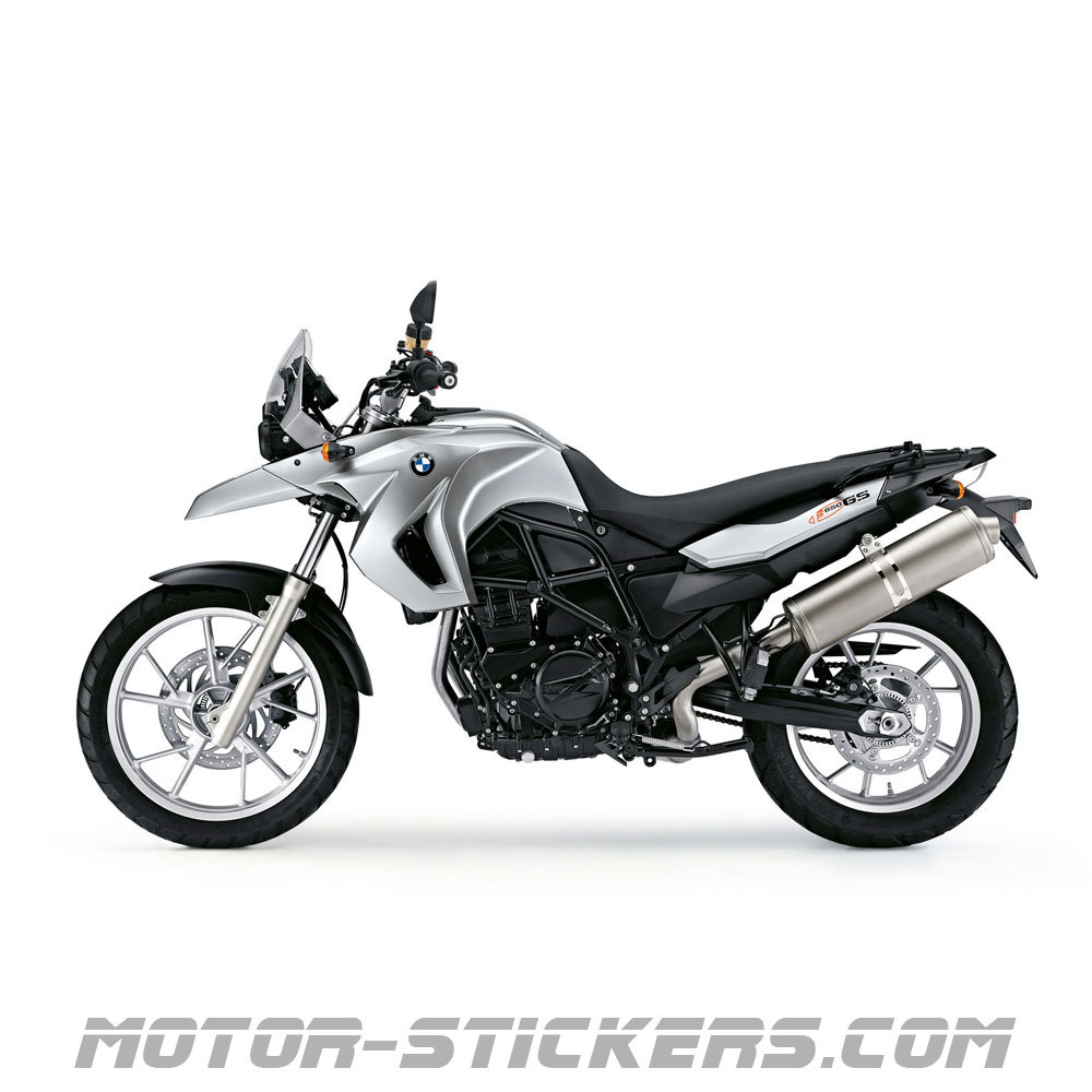 BMW F 650 GS 2011 decals