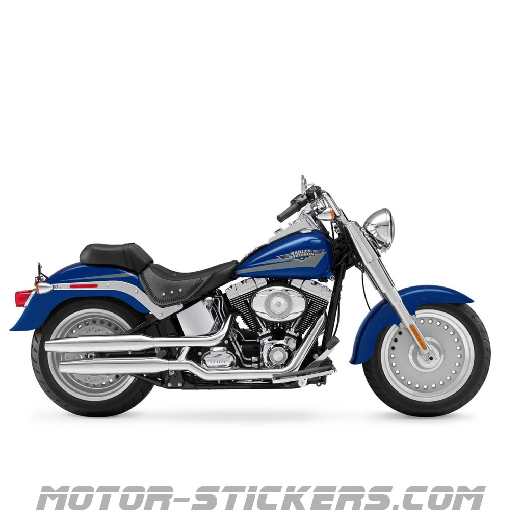 Harley Davidson Fat Boy 2009 decals