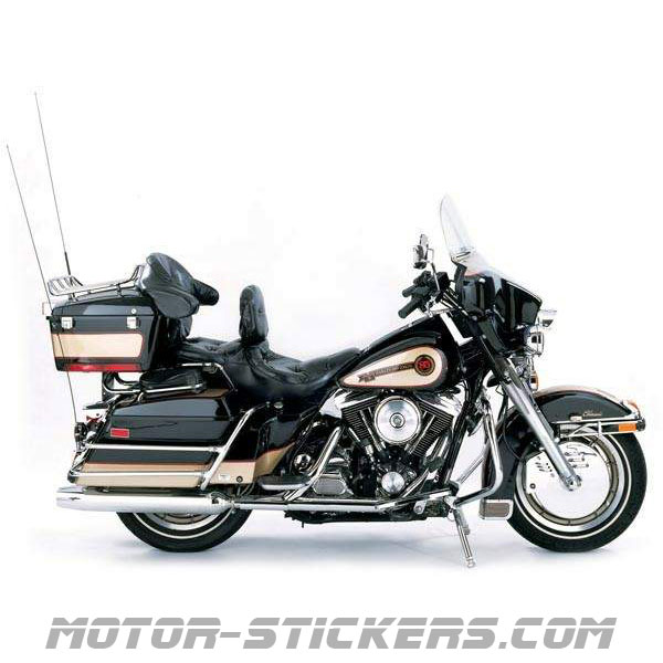 【楽天カード分割】 Harley Davidson FLHTC 1340 85th Anniversary 1988 decals アクセサリー