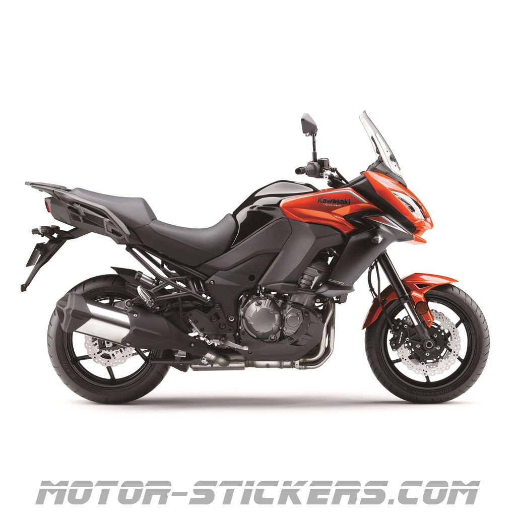 Kawasaki store versys orange
