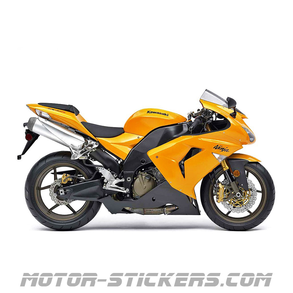 Kawasaki ZX-10R 2006 decals