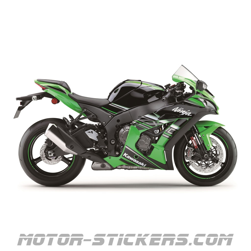 Kawasaki ZX-10R 2016 decals