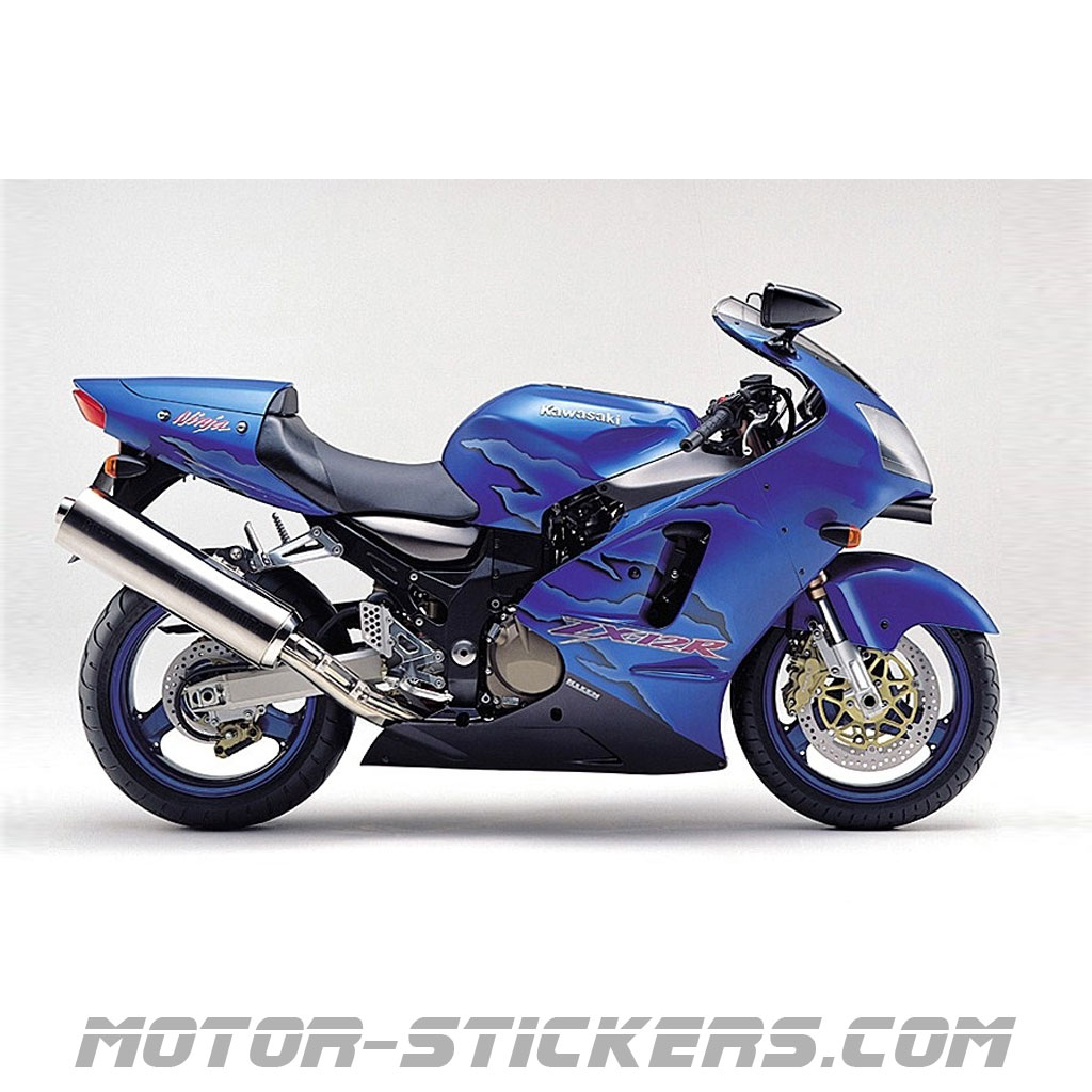 Kawasaki ZX 12R 2001 decals