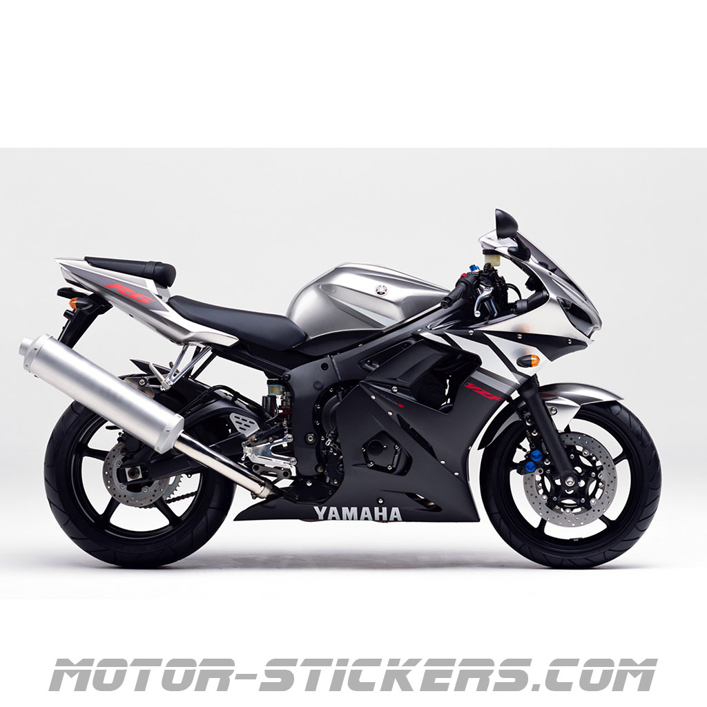 Yamaha YZF R6 2003 autocollants